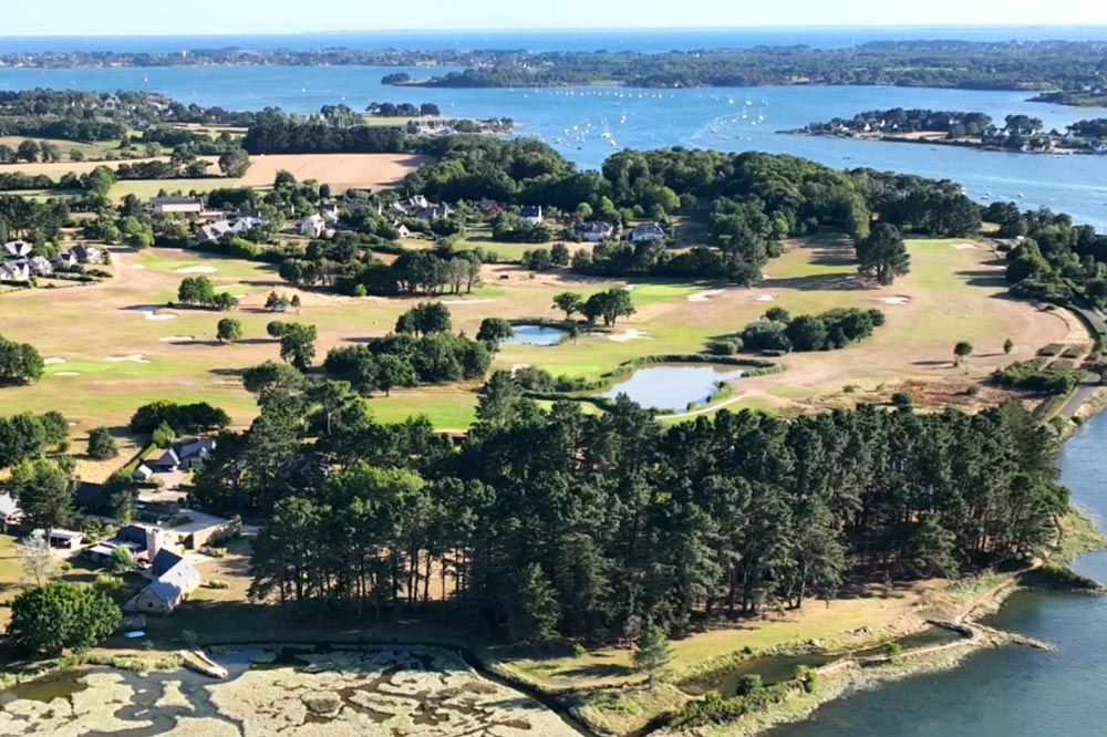 Vue aérienne du Golfe